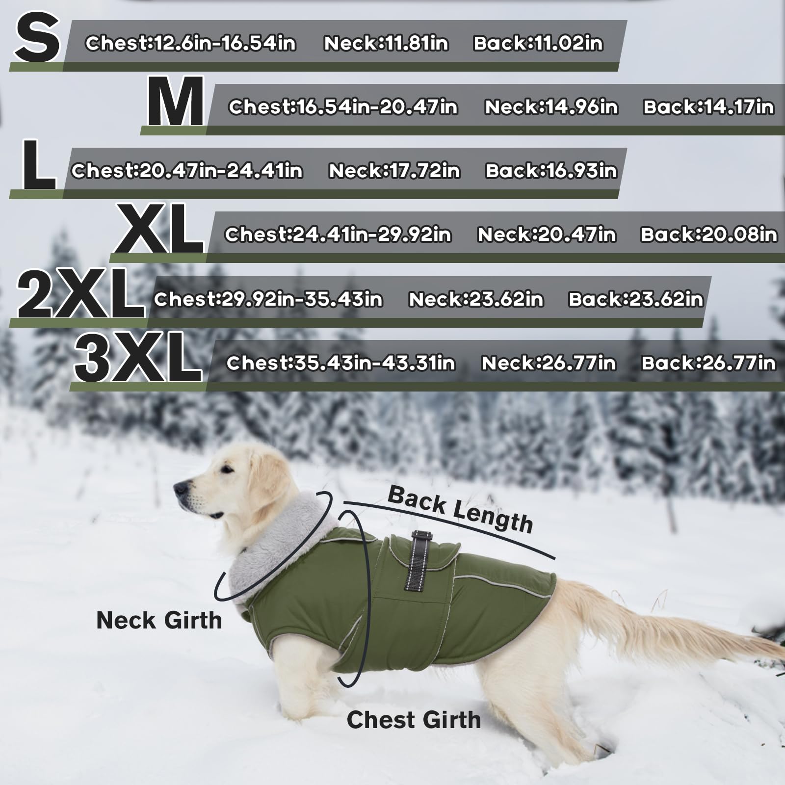 LeLePet windproof coat protects against cold winds outdoors