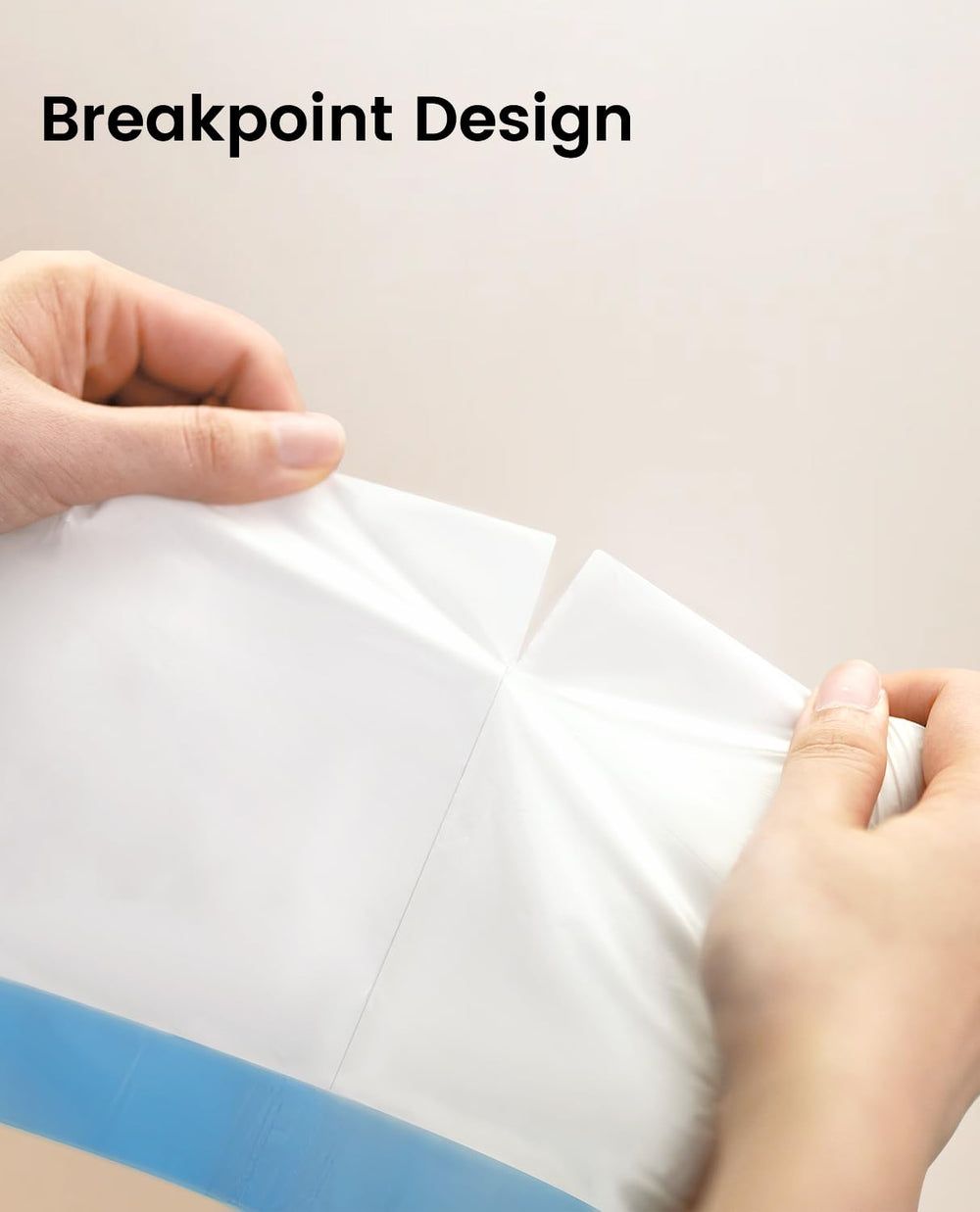 LELO ELVES rolling bag highlights compact storage and easy tear-strip