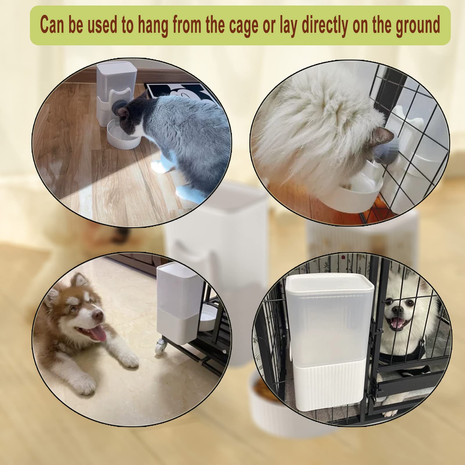 Lemtrflo eco-friendly pet solution reduces waste with gravity-driven design.