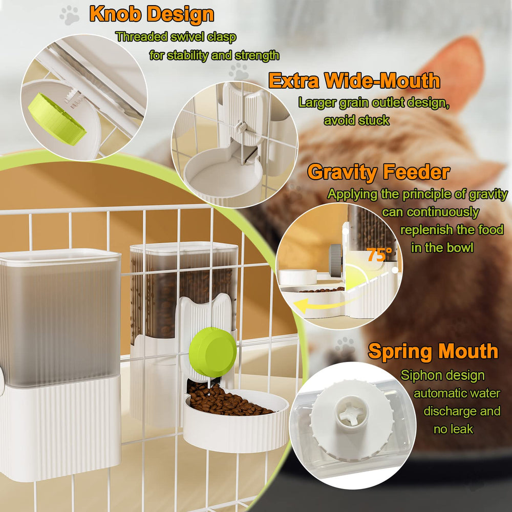Lemtrflo ferret guinea pig accessory supports automatic portions.