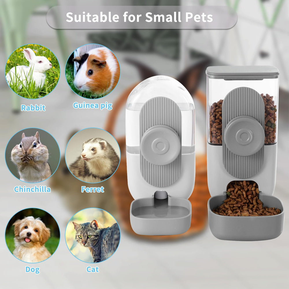 Lemtrflo gravity feeder 75-degree outlet prevents food from sticking.