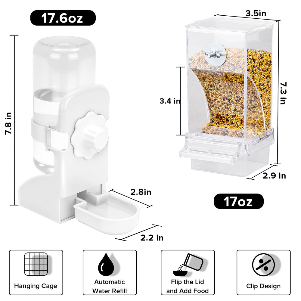 Lemtrflo gravity water dispenser inside cage enables automatic refill