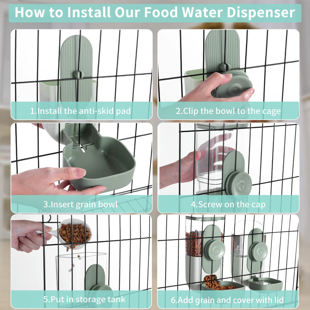 Lemtrflo one-liter capacity food bowl for small pets