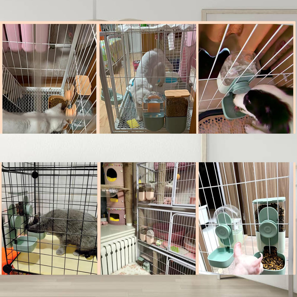Lemtrflo small-pet cage compatibility fits rabbits and guinea pigs