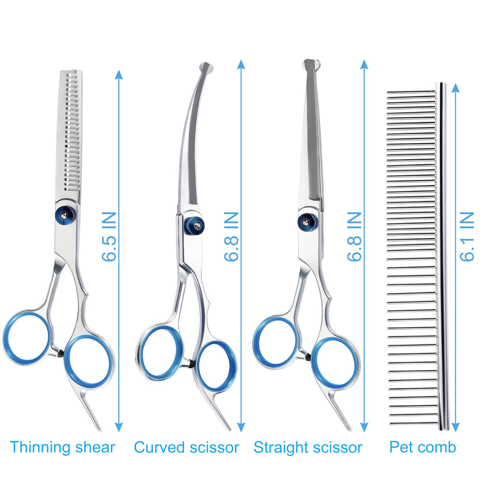 Lengnoyp pet comb and cleaning cloth aid maintenance after grooming