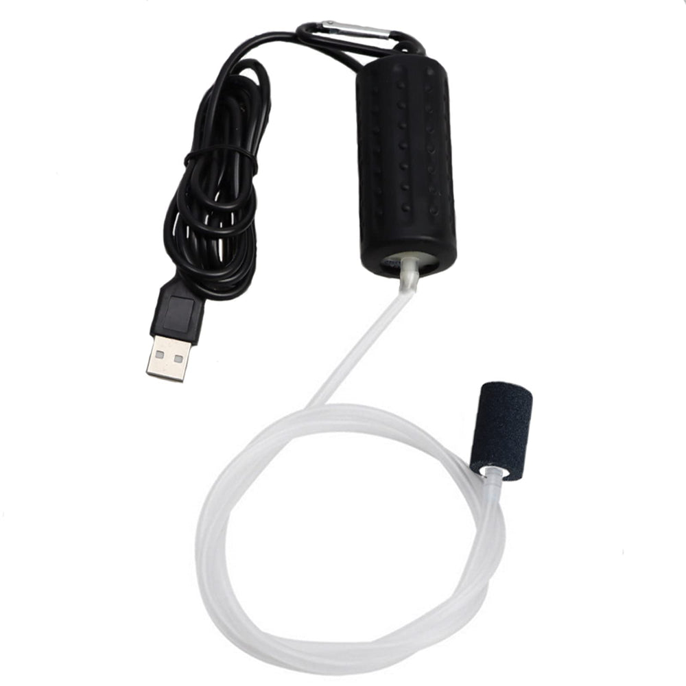 Lenpestia aquarium air pump compact USB for easy, portable oxygen for small tanks.