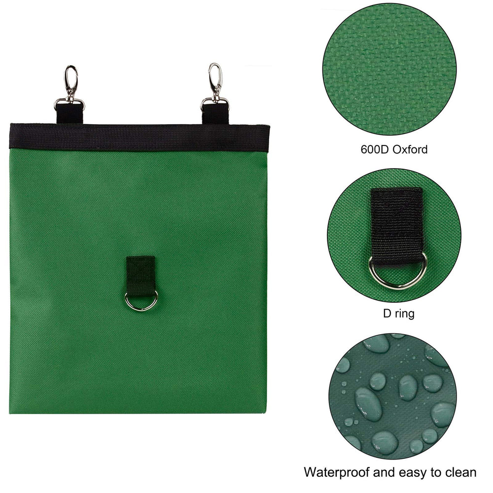 Lenpestia Rabbit Hay Feeder Bag Oxford fabric emphasizes durability and waterproof design.