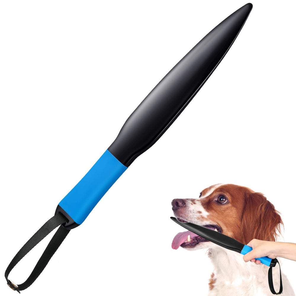 Lenwen dog break stick blue handle for safe training and mouth-opening practice
