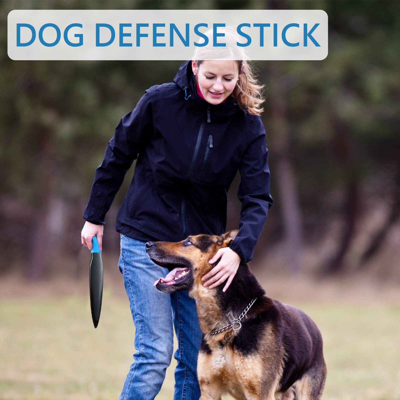 Lenwen dog break-stick blue handle offers comfortable grip during sessions
