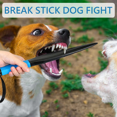 Lenwen dog-break-stick blue nylon toy for interactive backyard play