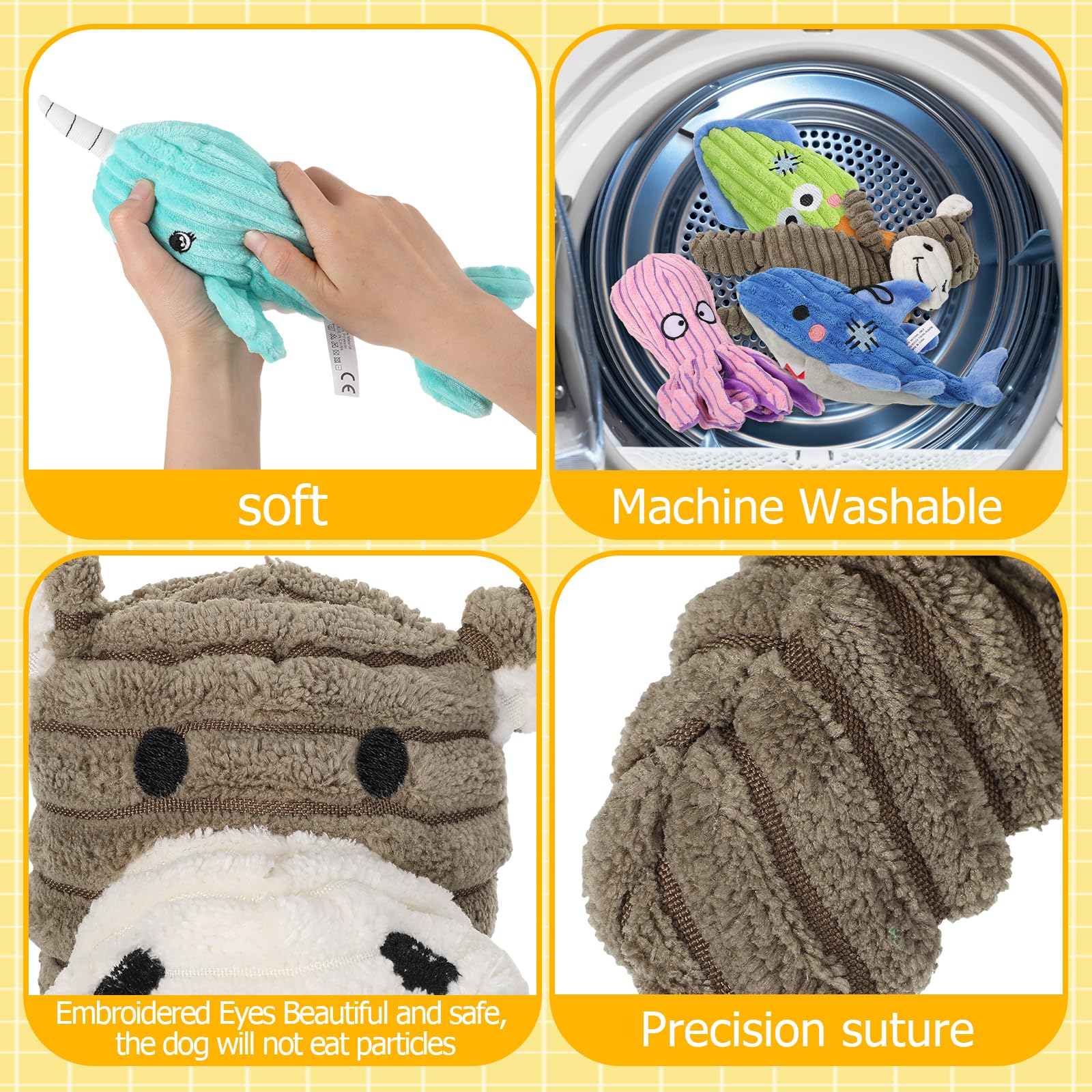 Lenwen reminder not for aggressive chewers emphasizes safety during supervised play.