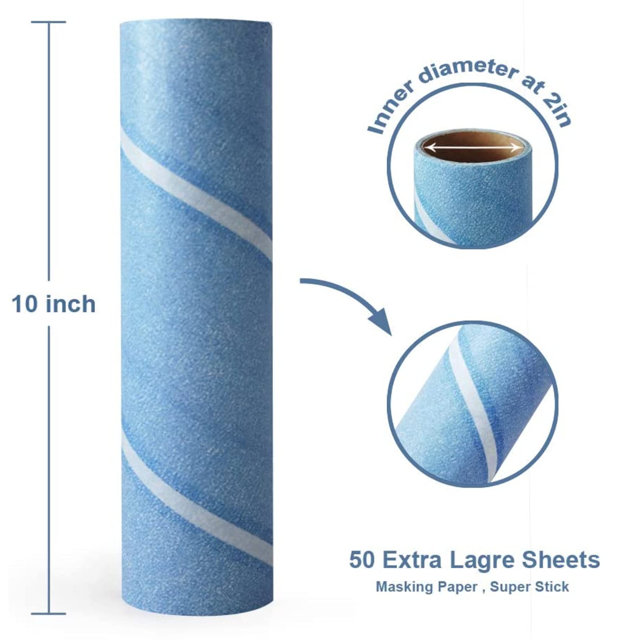 Leo wide-coverage ten-inch roller in use on a sofa for quick cleaning