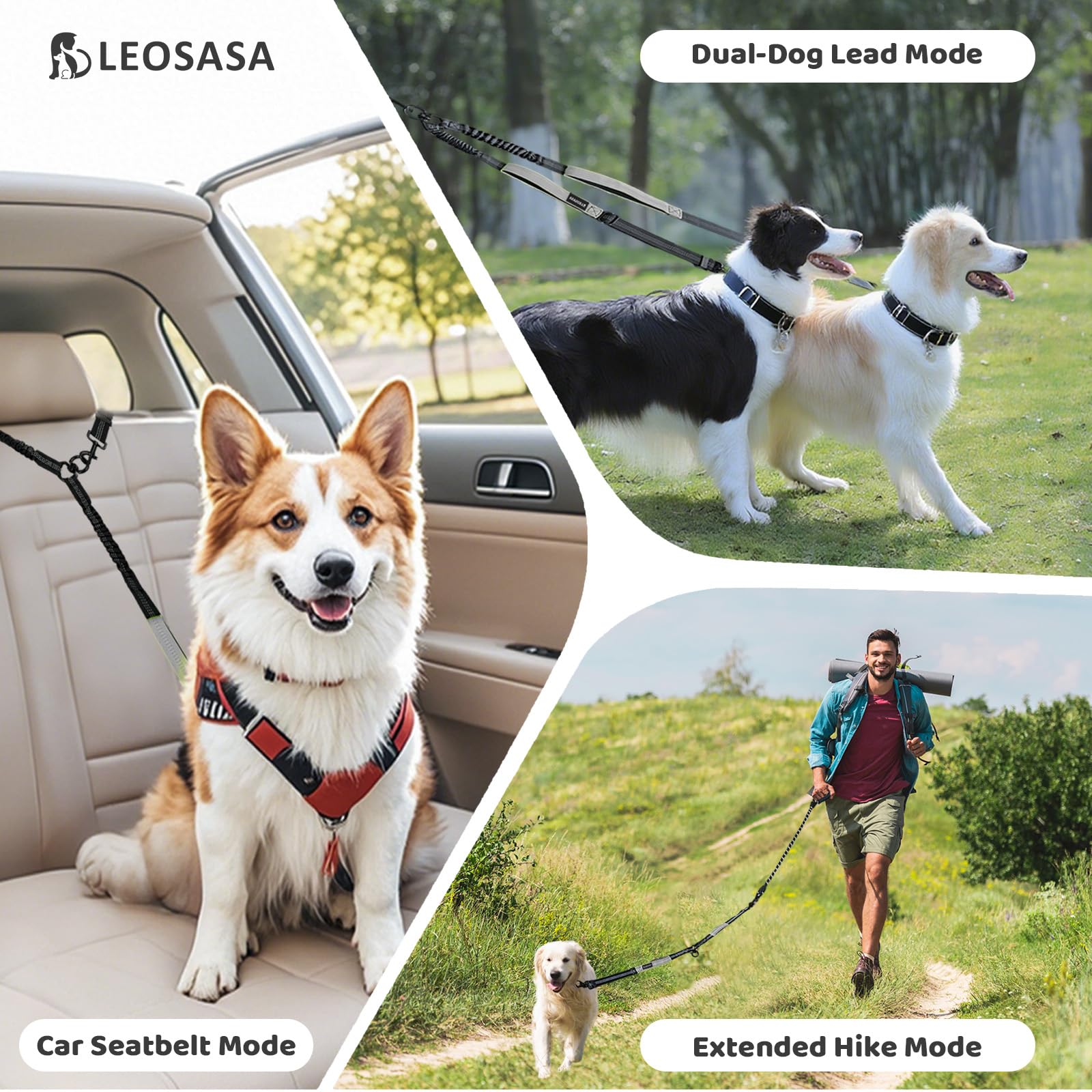 LEOSASA reinforced stitching on seams signaling long-lasting use.