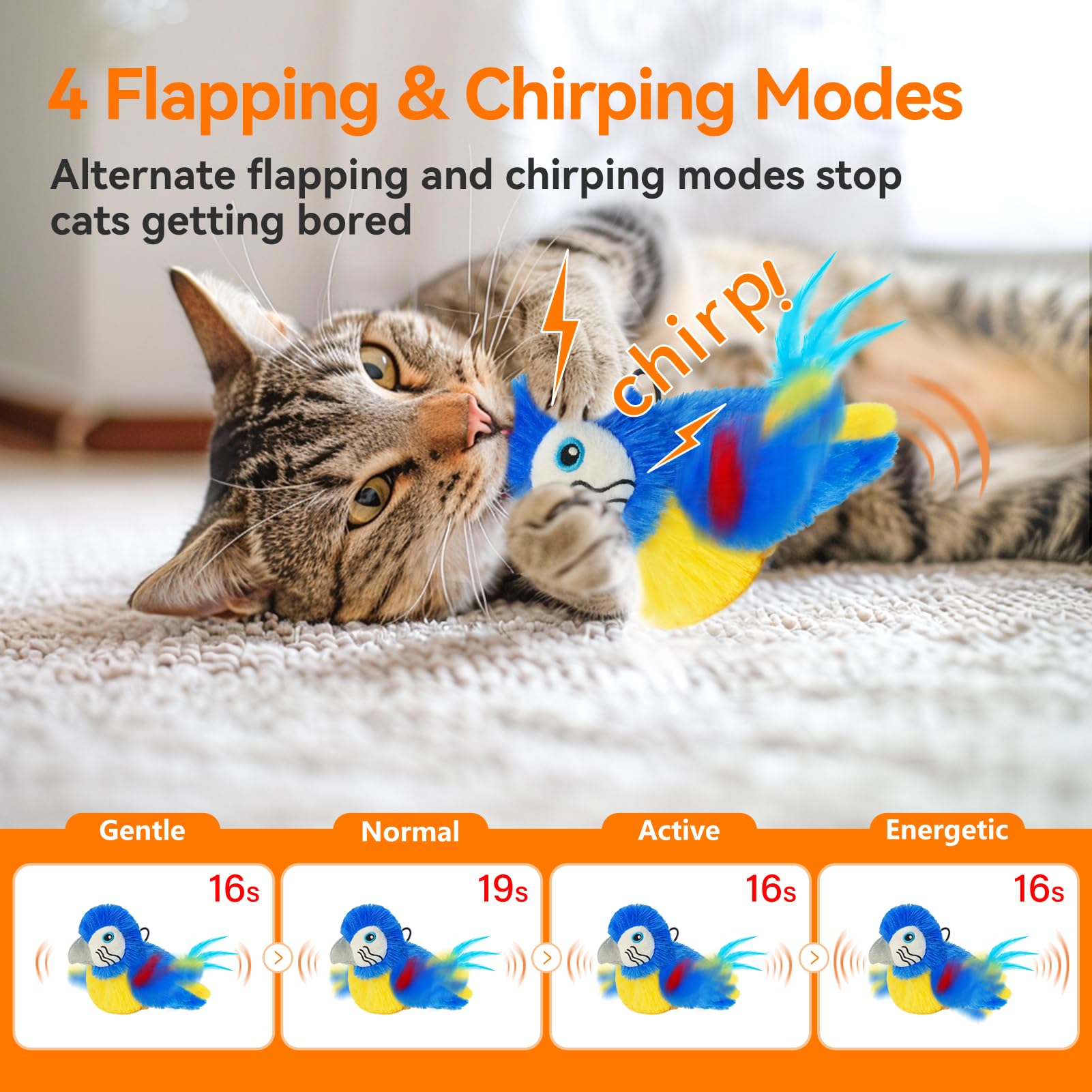 Lepawit chirping-sounds-closeup captures lifelike chirps that entice playful pounces
