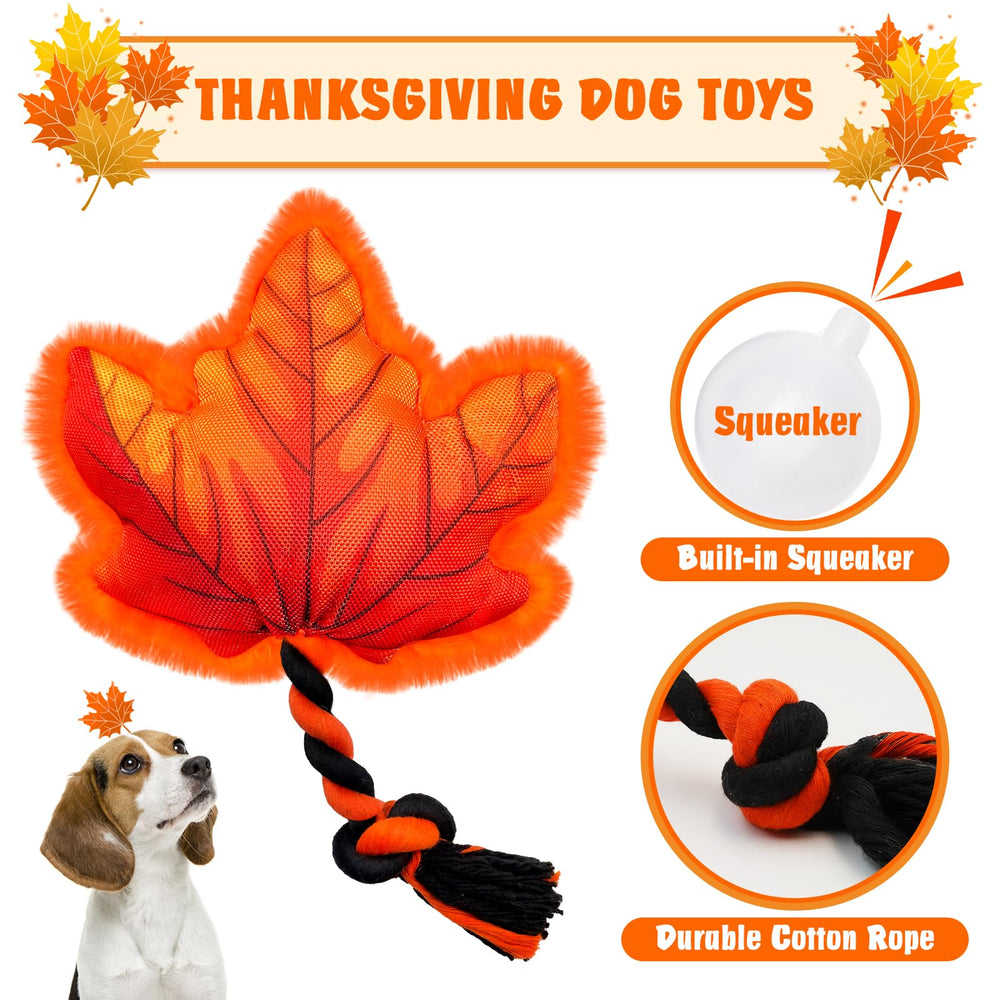 Lepawit dog fetch play toy shown in action during fall season.