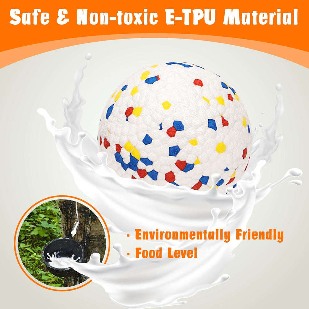 Lepawit e-tpu dog ball durable yet gentle on teeth