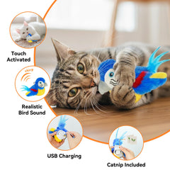 Lepawit flapping-wings-action shows wings beating as cats engage in chase