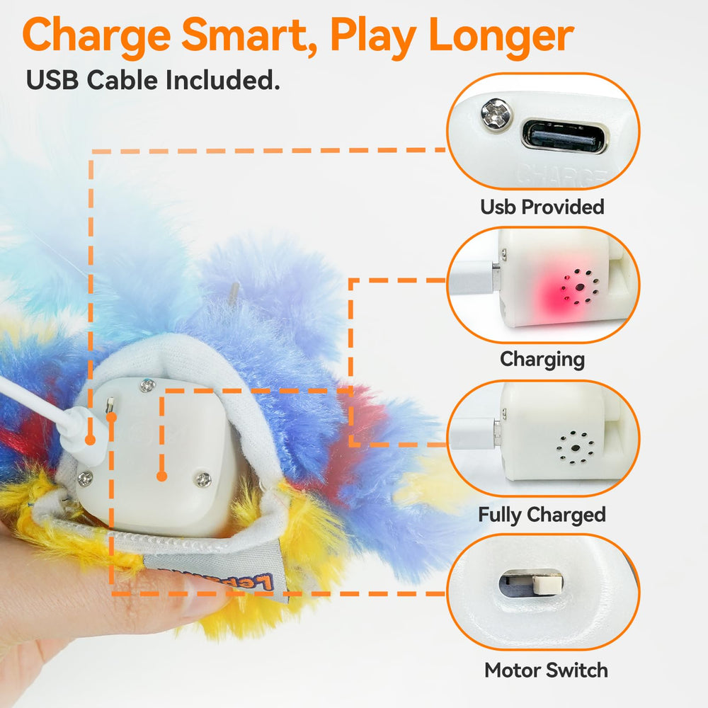 Lepawit micro-usb-cable shows included charging cable for quick top-ups