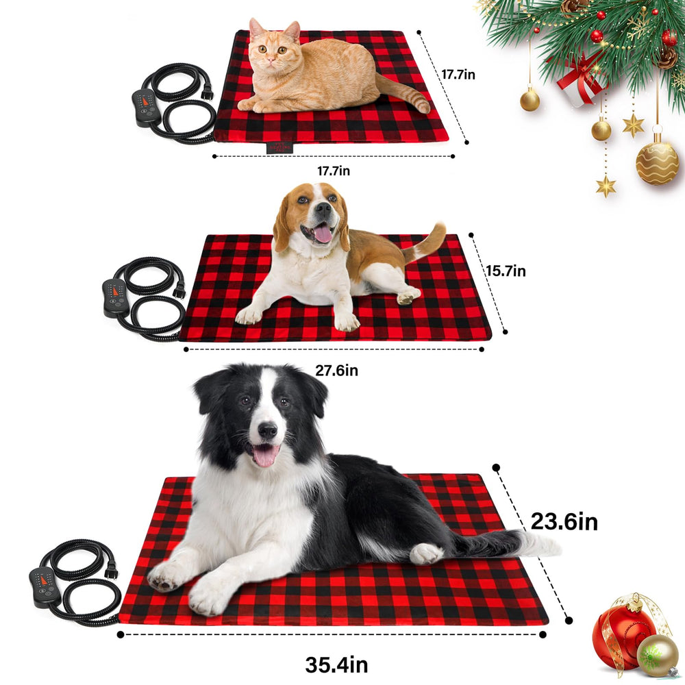 Lepawit heating pad shown in-use for cats and puppies.