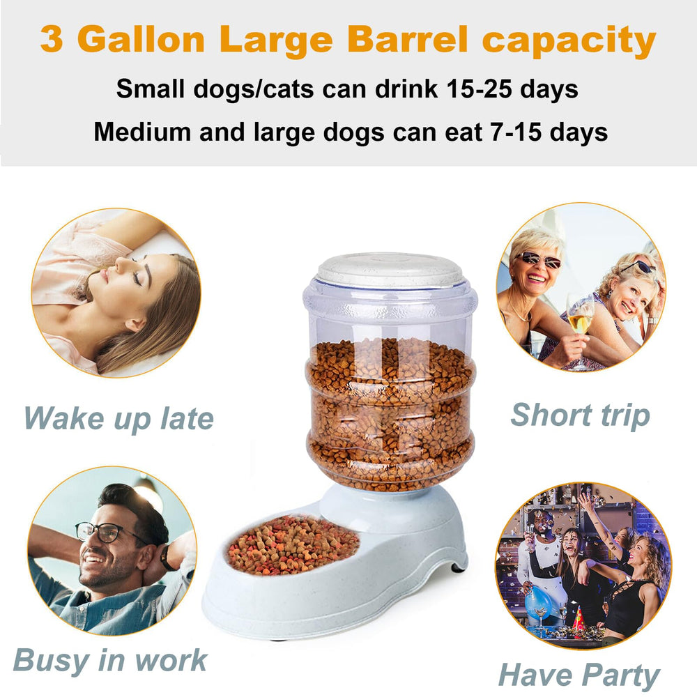 Leptzoa elevated-feeder design promotes comfortable posture during meals.