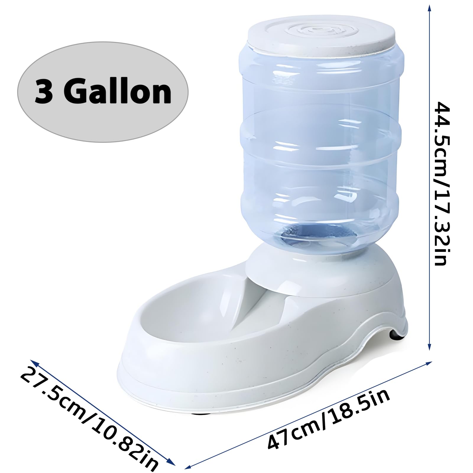 Leptzoa gravity-fed pet feeder mechanism highlights hands-free feeding for busy households.