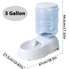 Leptzoa gravity-fed pet feeder mechanism highlights hands-free feeding for busy households.