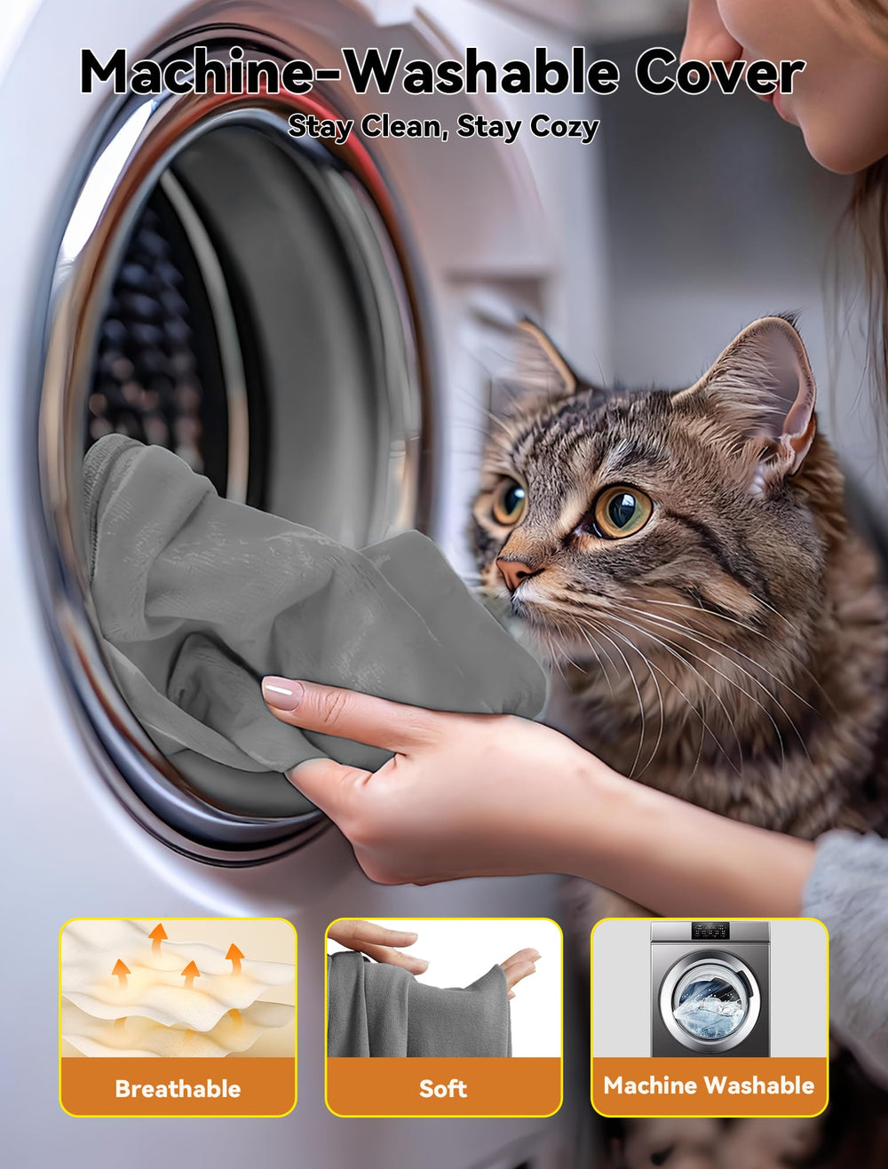 Lesotc Chew-resistant cord extends pad longevity and safety.