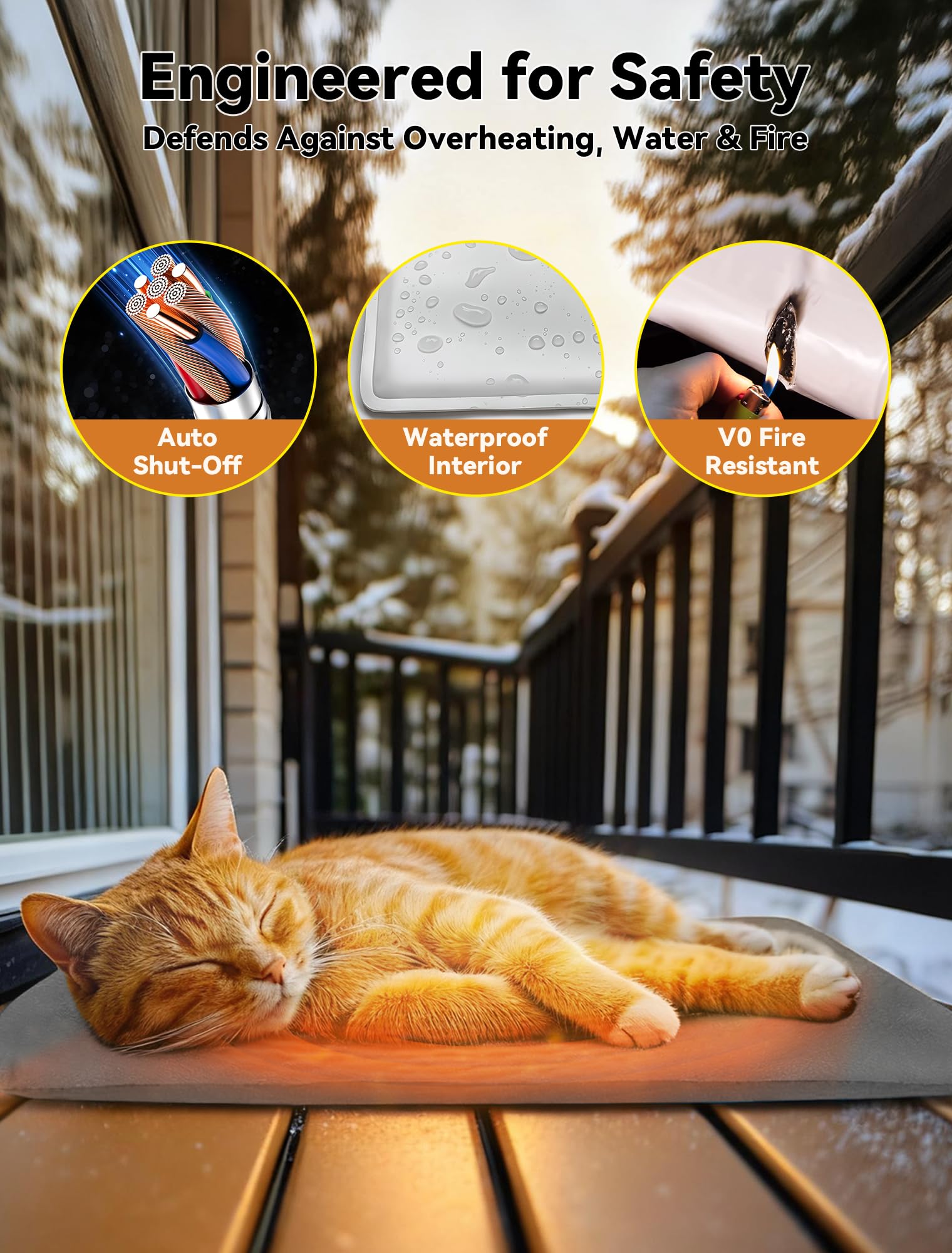 Lesotc Flame-retardant material provides safety in routine use.