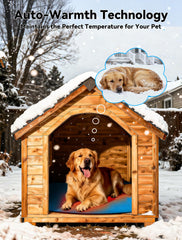 Lesotc three-size options ensure a snug fit for cats and dogs.