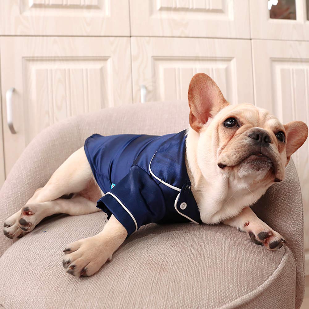 Lifeunion small-dogs-cats-pajamas on-pet shot demonstrates versatile home and outdoor wear.