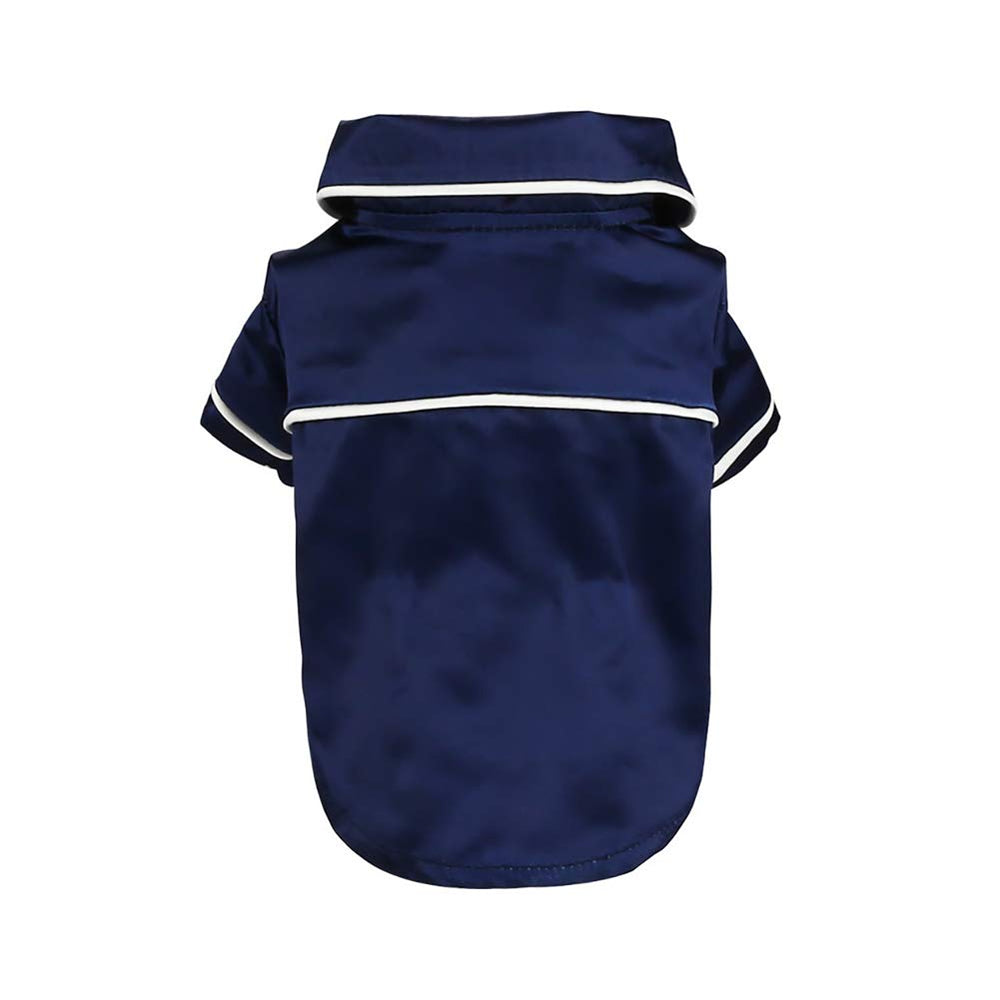 Lifeunion lapel-design dog shirt close-up emphasizes cute, stylish look for pets.