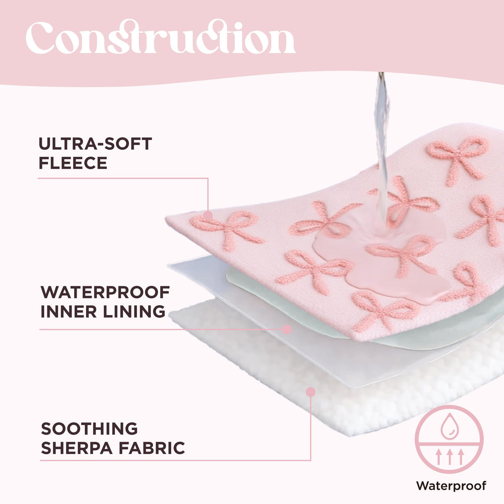 LE SURE bow-design couch cover offers stylish protection while pets relax.