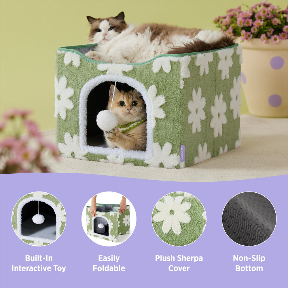 LE SURE folded-flat design illustrates easy storage and travel convenience.