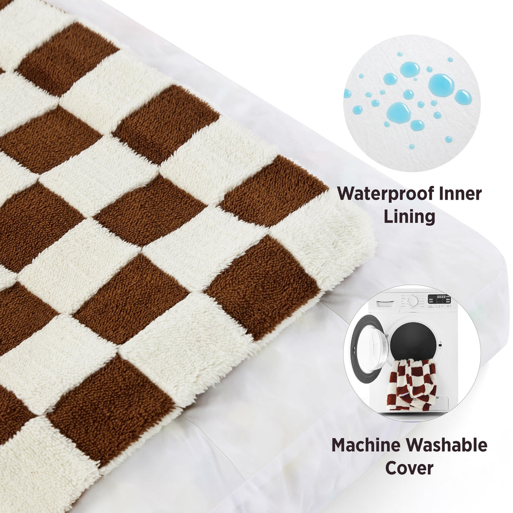 LE SURE removable cover makes washing easy for busy owners.