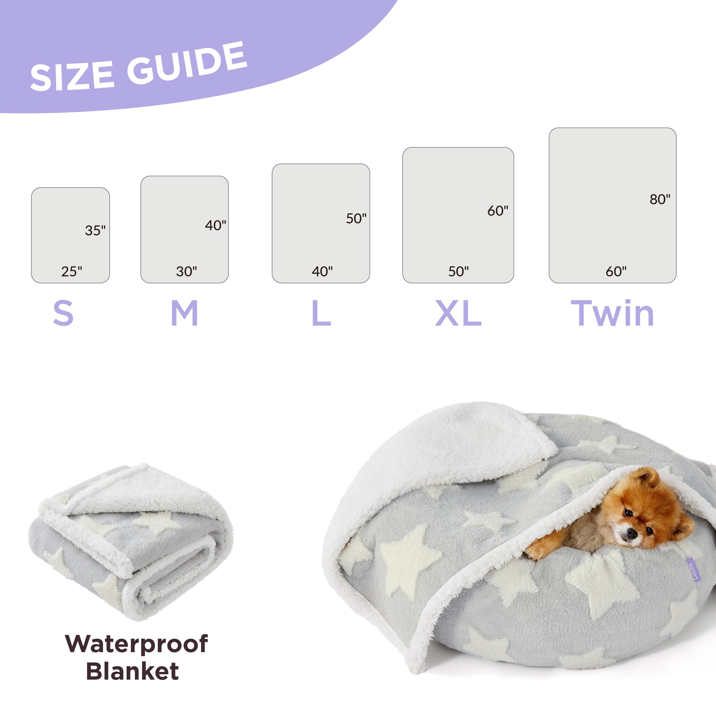 LE SURE lightweight blanket easy to carry on trips and outings