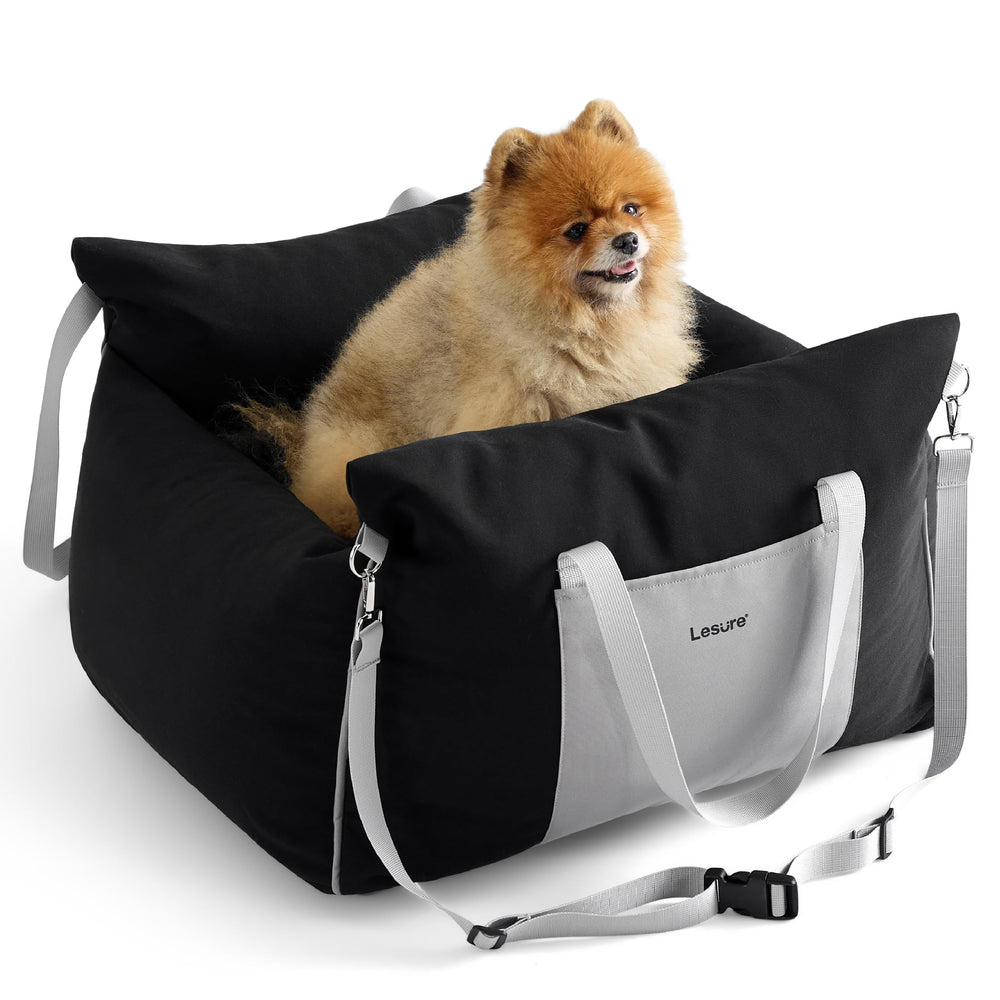 LE SURE Lesure side storage pockets open showing extra space for gear