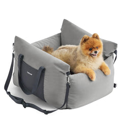 LE SURE Lesure small dog car seat front view for safer travel