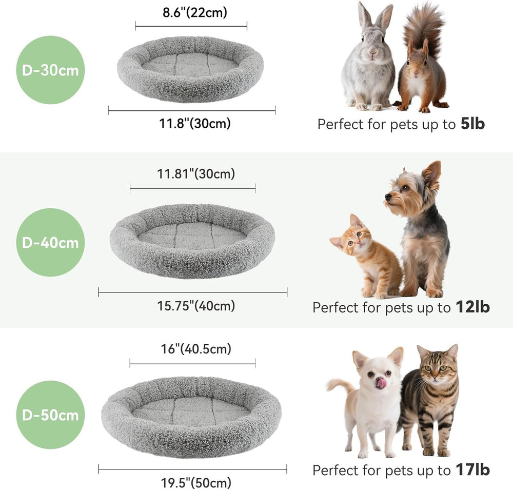Cama LESYPET portátil para mascotas pequeñas en casa o viaje.