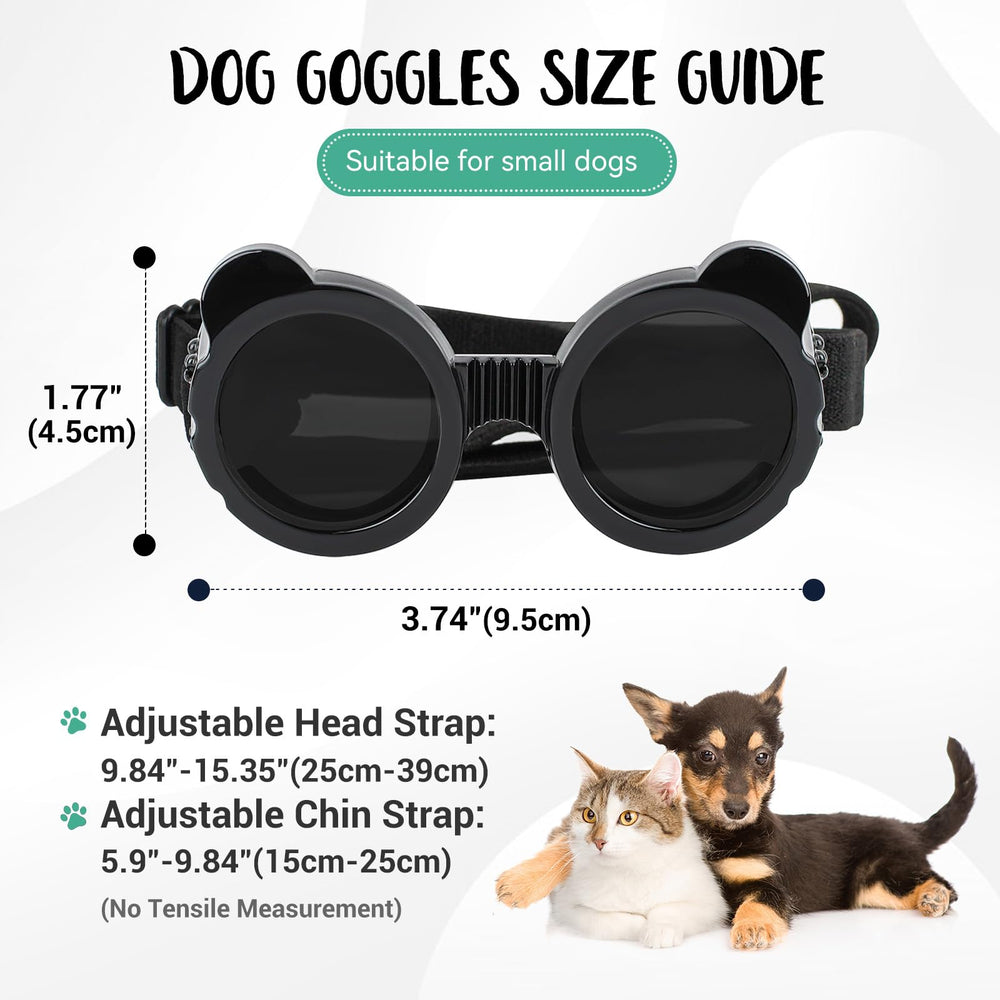 LESYPET wind and dust protection goggles ideal for car rides.