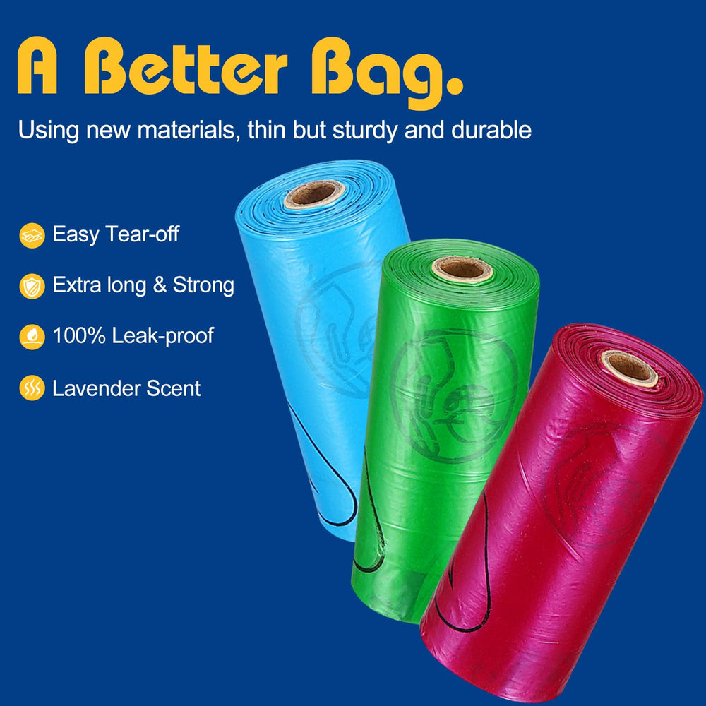 Letalong 150-bag dispenser pack ensures you won’t run out.