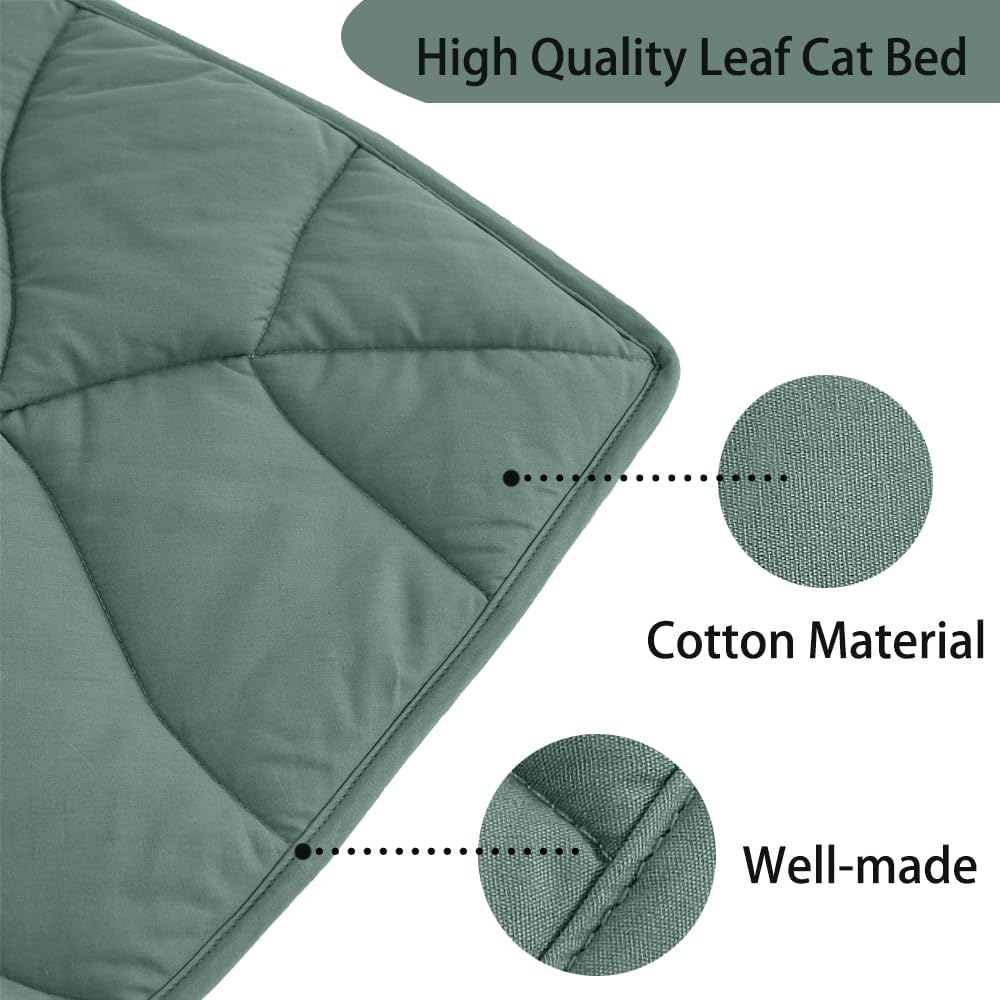 Letalong detalle-tejido-algodón suave para la piel del gato y comodidad.