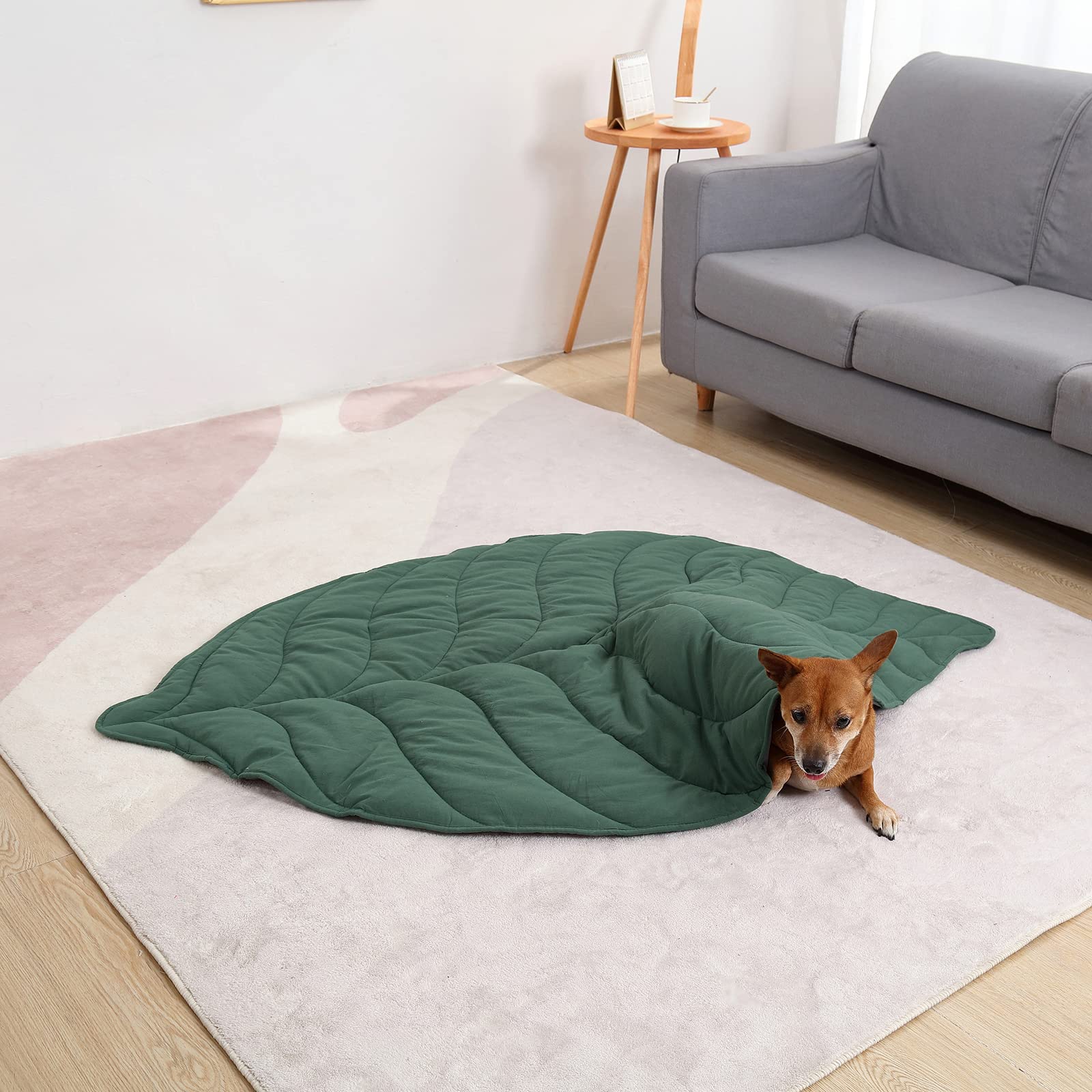 Letalong travel-friendly blanket folds compactly for easy transport.