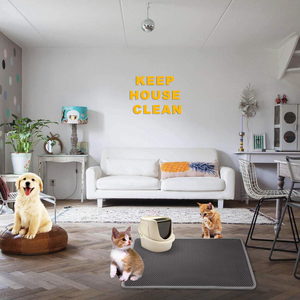 LeToo cat litter mat folding and care tips for best shape