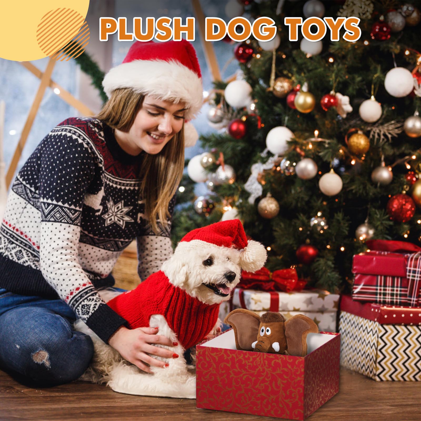 Letsmeet gift-ready dog toy image illustrating gifting and dog joy