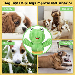  Letsmeet Juguete perro textura-masticable: favorece la limpieza dental básica durante el juego.