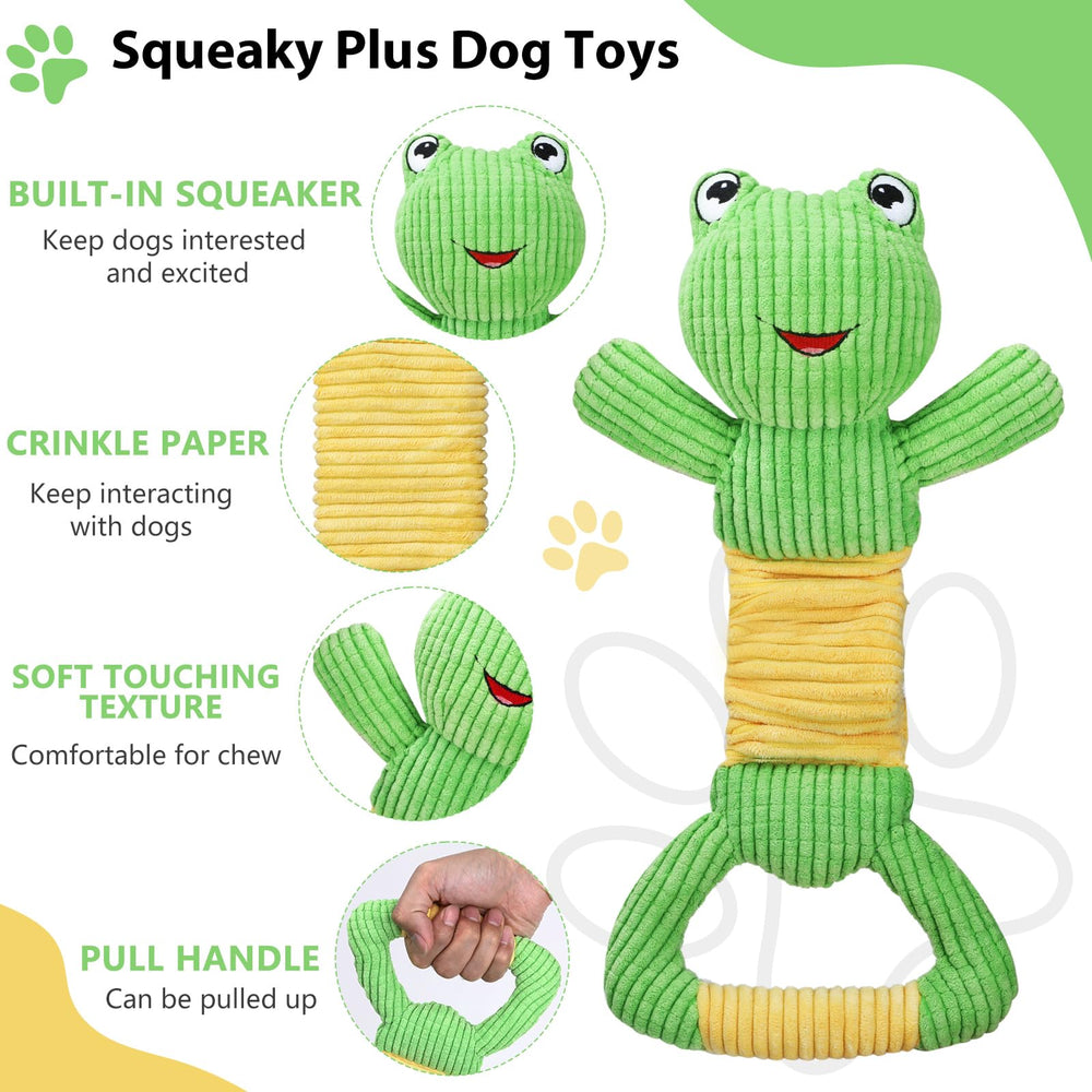 Letsmeet Juguete perro tira-afloja: ideal para sesiones de juego y fortalecimiento de la relación.