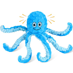 Letsmeet squeaky octopus head toy boosts interactive play and engagement.