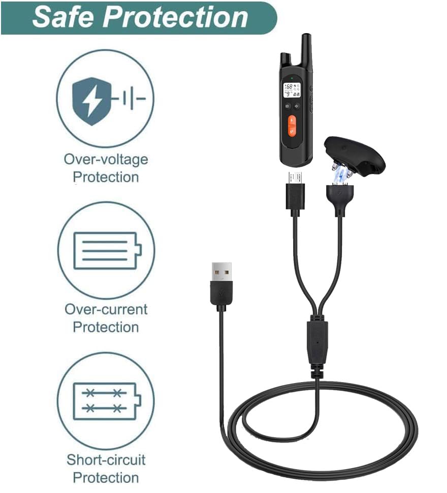 Lettou 2in-1 magnetic charging cable close-up enabling simultaneous charging