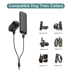 Lettou yawpet-dt72-dt73 charger side view showing remote charging convenience