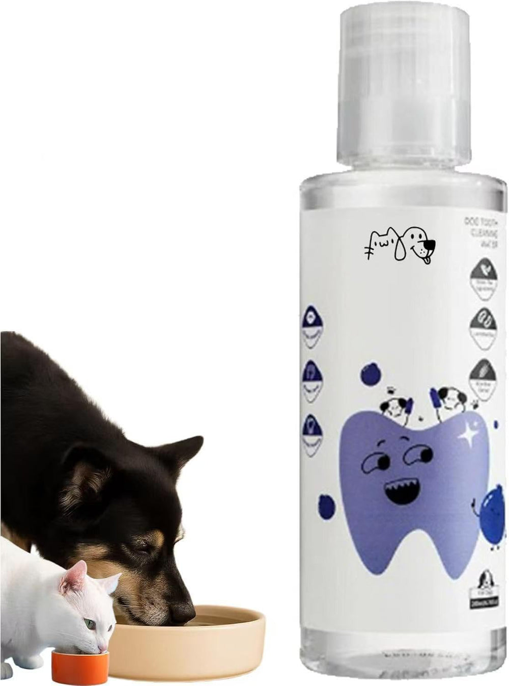 LEWELLRY dental water additive bottle for effortless daily care and fresh breath.